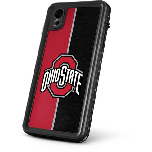 Ohio State University OSU Buckeyes Split iPhone XR Waterproof Case