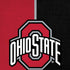 Ohio State University OSU Buckeyes Split iPhone XS Skin