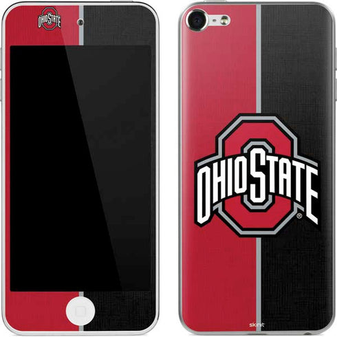 Ohio State University OSU Buckeyes Split Apple iPod Skin