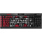 Ohio State University OSU Buckeyes Split K95 RGB PLATINUM Mechanical Gaming Keyboard Skin