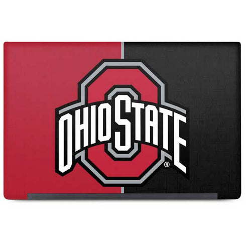 Ohio State University OSU Buckeyes Split Dell Latitude Skin
