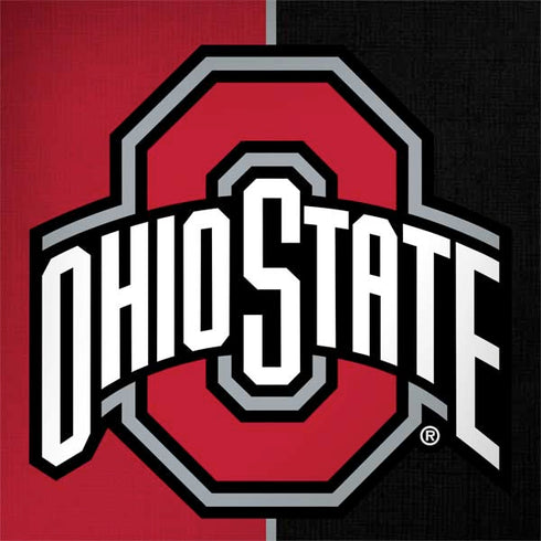 Ohio State University OSU Buckeyes Split Dell Latitude Skin