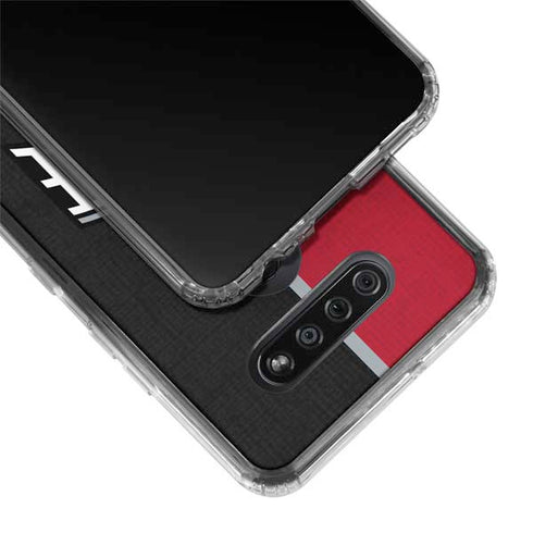 Ohio State University OSU Buckeyes Split LG K51/Q51 Clear Case