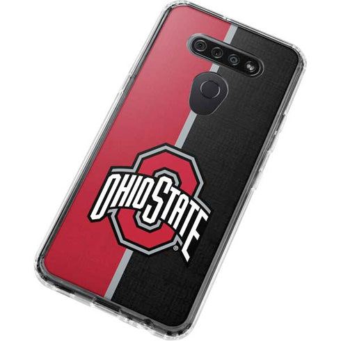 Ohio State University OSU Buckeyes Split LG K51/Q51 Clear Case