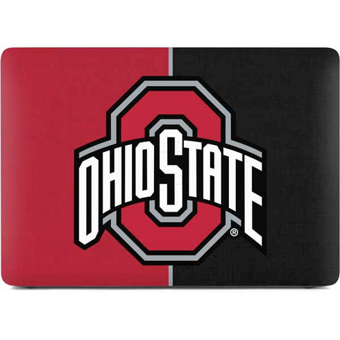Ohio State University OSU Buckeyes Split Apple MacBook Air Skin