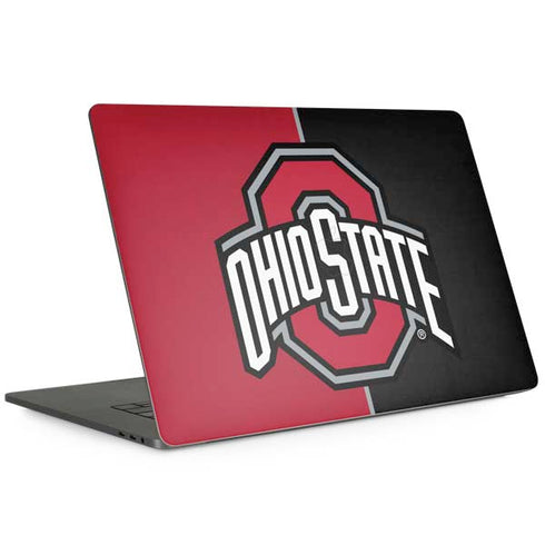 Ohio State University OSU Buckeyes Split Apple MacBook Pro 15-inch Skin