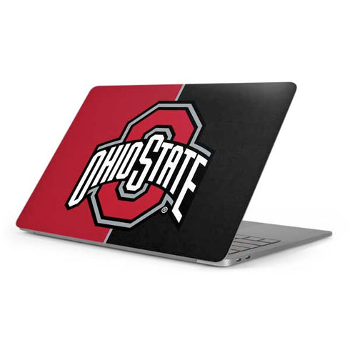 Ohio State University OSU Buckeyes Split Apple MacBook Pro 16-inch Skin