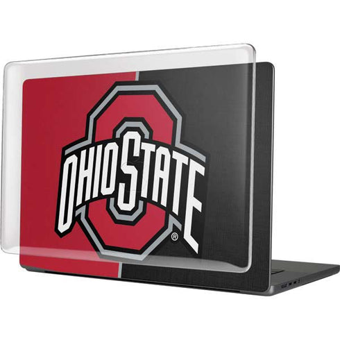 Ohio State University OSU Buckeyes Split MacBook Cases