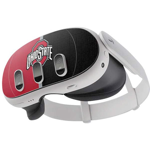 Ohio State University OSU Buckeyes Split Meta Quest 3 Skin