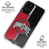 Ohio State University OSU Buckeyes Split Moto G Power 5G (2024) Clear Case