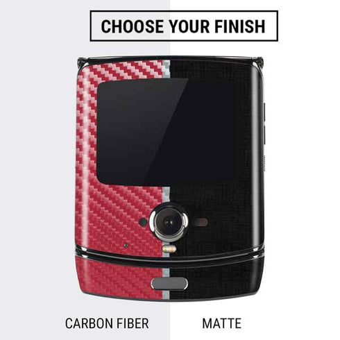 Ohio State University OSU Buckeyes Split Motorola RAZR Skin