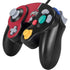 Ohio State University OSU Buckeyes Split Nintendo GameCube Controller Skin