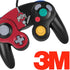 Ohio State University OSU Buckeyes Split Nintendo GameCube Controller Skin