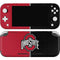 Ohio State University OSU Buckeyes Split Nintendo Switch Lite Skin