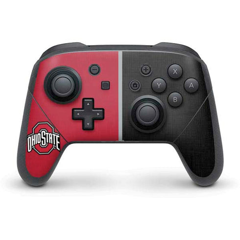 Ohio State University OSU Buckeyes Split Nintendo Skins