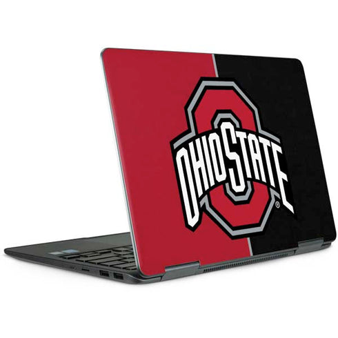Ohio State University OSU Buckeyes Split Notebook 9 Pro 13in (2017) Skin