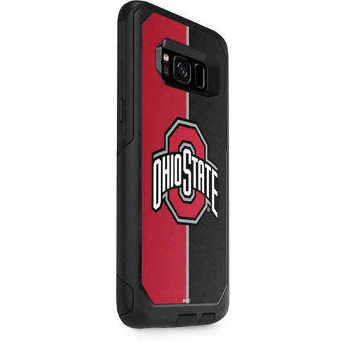 Ohio State University OSU Buckeyes Split Otterbox Commuter Galaxy Skin