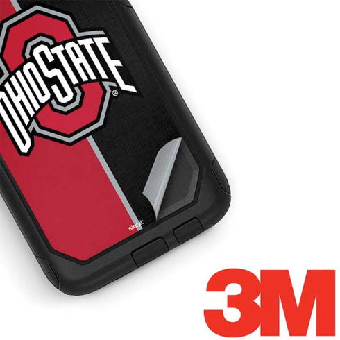 Ohio State University OSU Buckeyes Split Otterbox Commuter Galaxy Skin