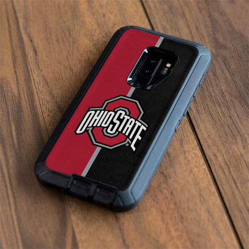 Ohio State University OSU Buckeyes Split Otterbox Defender Galaxy Skin