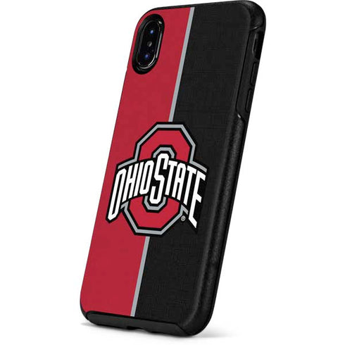 Ohio State University OSU Buckeyes Split Otterbox Symmetry iPhone Skin