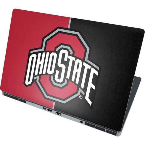 Ohio State University OSU Buckeyes Split Dell Precision Skin