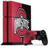 Ohio State University OSU Buckeyes Split PS4 Console and Controller Bundle Skin