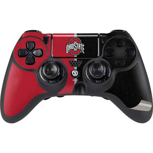 Ohio State University OSU Buckeyes Split PS4/PC SCUF Impact Controller Skin
