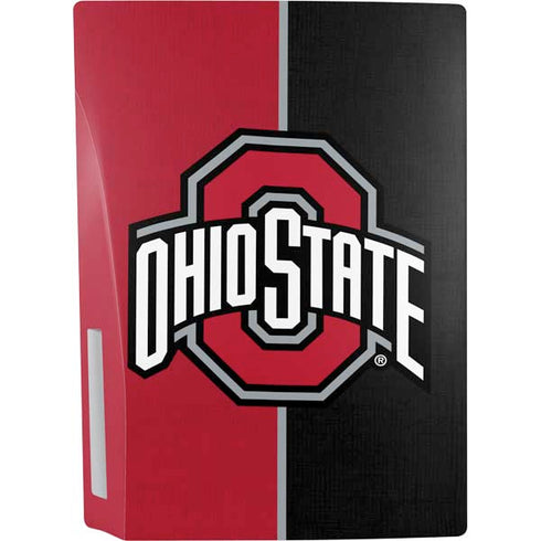 Ohio State University OSU Buckeyes Split PS5 Bundle Skin