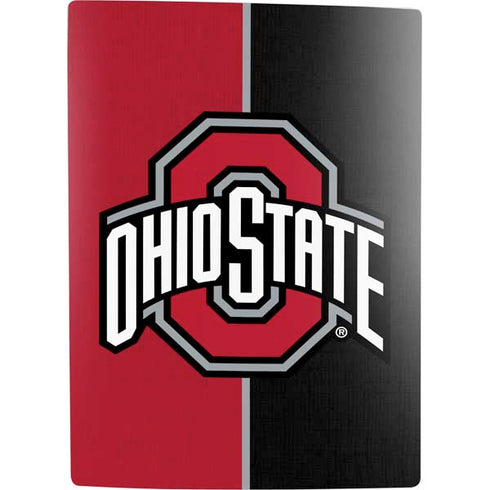 Ohio State University OSU Buckeyes Split PS5 Digital Edition Console Skin