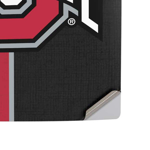 Ohio State University OSU Buckeyes Split PS5 Digital Edition Console Skin