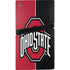 Ohio State University OSU Buckeyes Split PS5 Pro Disk Console Skin