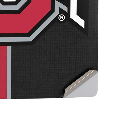Ohio State University OSU Buckeyes Split PS5 Slim Digital Edition Bundle Skin