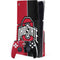 Ohio State University OSU Buckeyes Split PS5 Slim Disk Bundle Skin