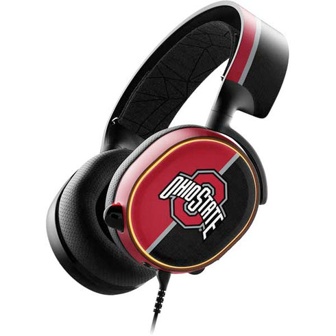 Ohio State University OSU Buckeyes Split SteelSeries Arctis 5 Skin