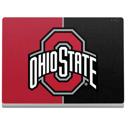 Ohio State University OSU Buckeyes Split Surface Book 2 13.5in Skin