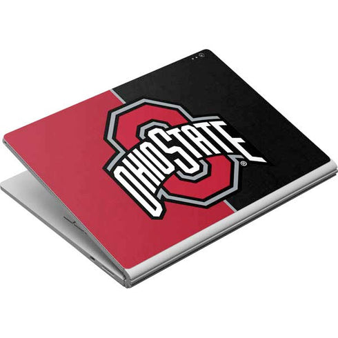Ohio State University OSU Buckeyes Split Surface Book Skin