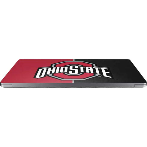 Ohio State University OSU Buckeyes Split Laptop Skins