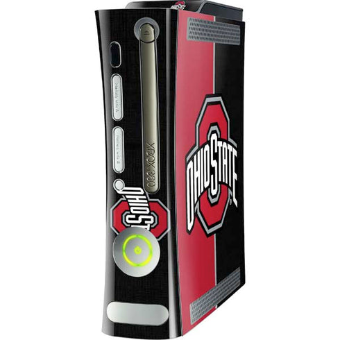 Ohio State University OSU Buckeyes Split Xbox 360 (Includes HDD) Skin