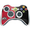 Ohio State University OSU Buckeyes Split Xbox 360 Wireless Controller Skin