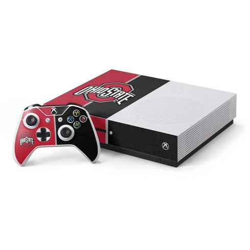 Ohio State University OSU Buckeyes Split Xbox One Skins