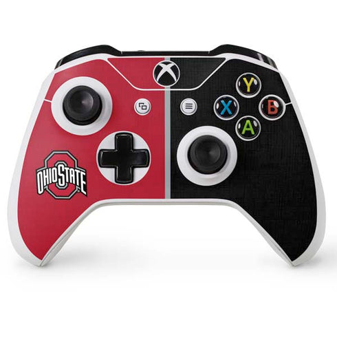 Ohio State University OSU Buckeyes Split Xbox One Skins