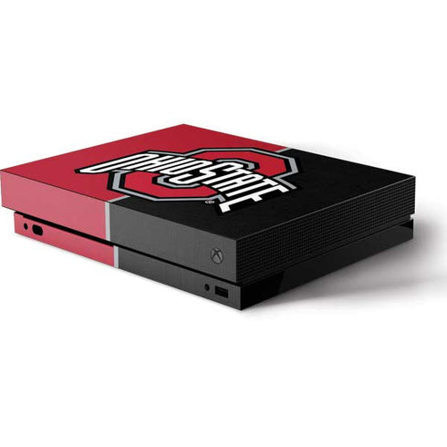 Ohio State University OSU Buckeyes Split Xbox One Skins