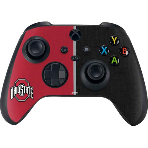 Ohio State University OSU Buckeyes Split XBox Series X Digital Edition Bundle Skin