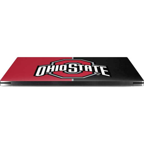 Ohio State University OSU Buckeyes Split Dell XPS Skin