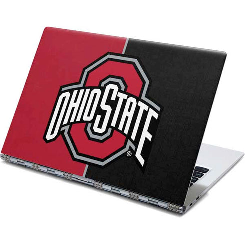 Ohio State University OSU Buckeyes Split Yoga 910 2-in-1 14in Touch-Screen Skin