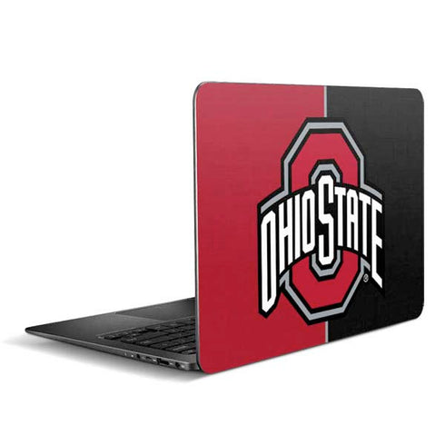 Ohio State University OSU Buckeyes Split Zenbook UX305FA 13.3in Skin