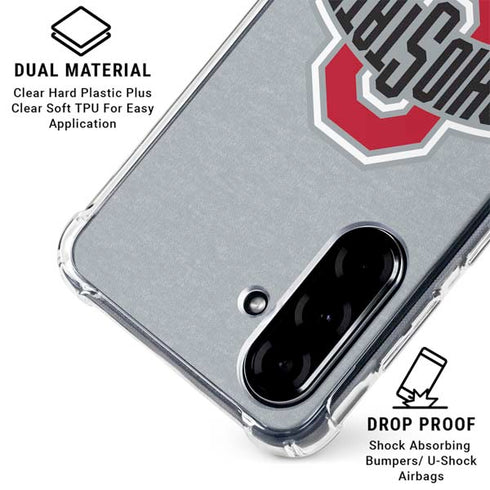 Ohio State University OSU Logo Galaxy A36 5G Clear Case