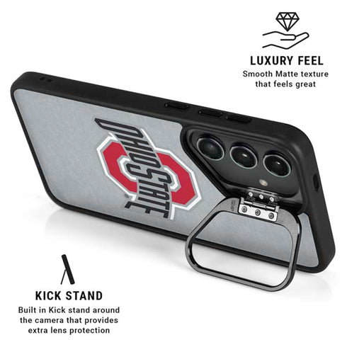 Ohio State University OSU Logo Galaxy S25 Kickstand Case