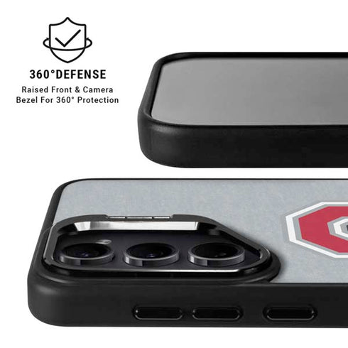 Ohio State University OSU Logo Galaxy S25 Kickstand Case
