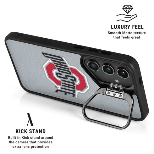 Ohio State University OSU Logo Galaxy S25 Plus Kickstand Case